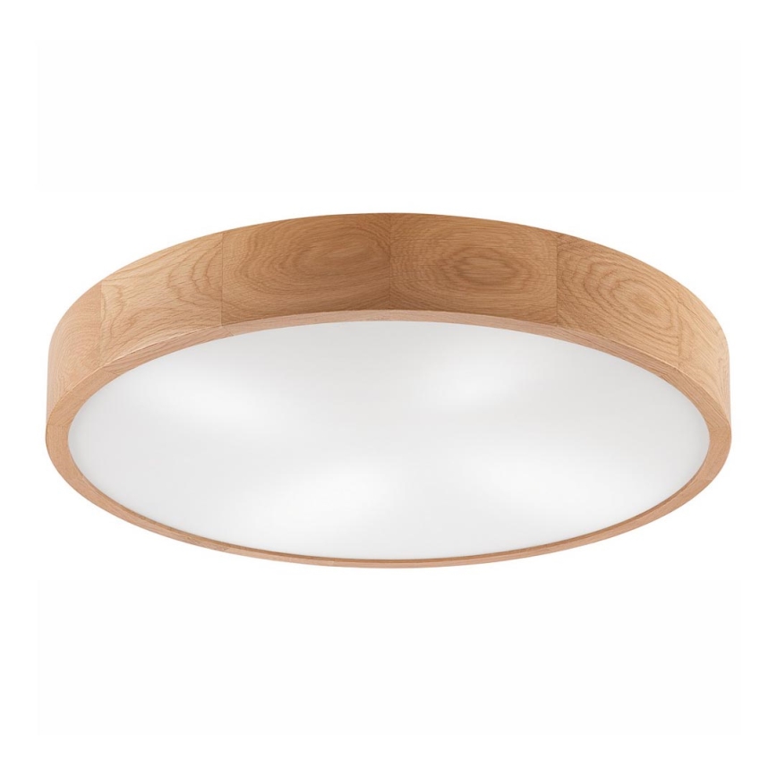 Stropní svítidlo OAK 4xE27/60W/230V ø 57 cm dub