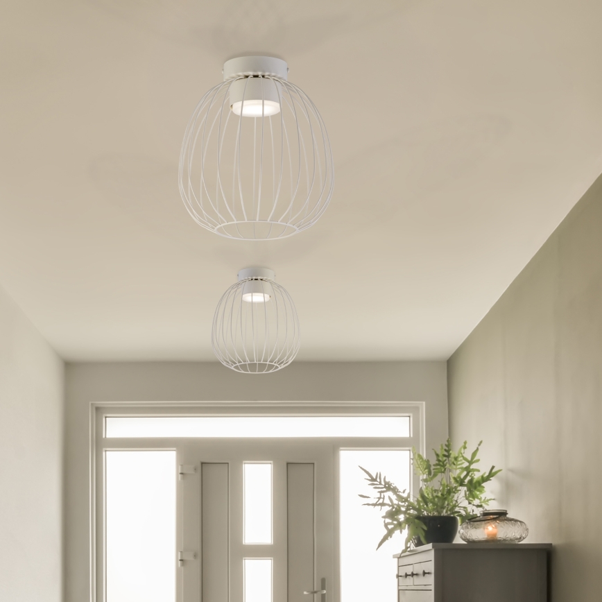 Stropní svítidlo OVELLA 1xGX53/10W/230V pr. 25 cm krémová