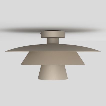 Stropní svítidlo PLATO 1xE27/15W/230V pr. 32 cm béžová