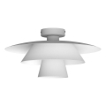 Stropní svítidlo PLATO 1xE27/15W/230V pr. 32 cm bílá
