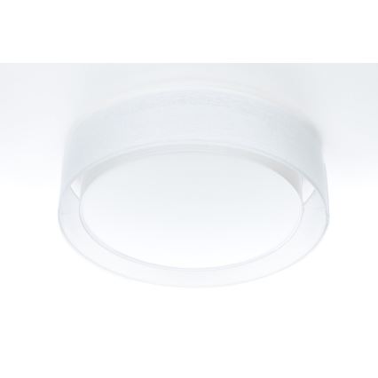 Stropní svítidlo PURO 2xE27/40W/230V pr. 50 cm bílá