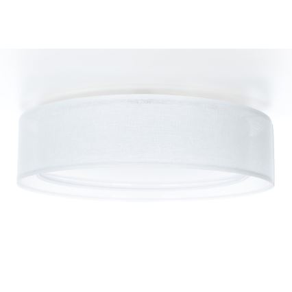 Stropní svítidlo PURO 2xE27/40W/230V pr. 50 cm bílá