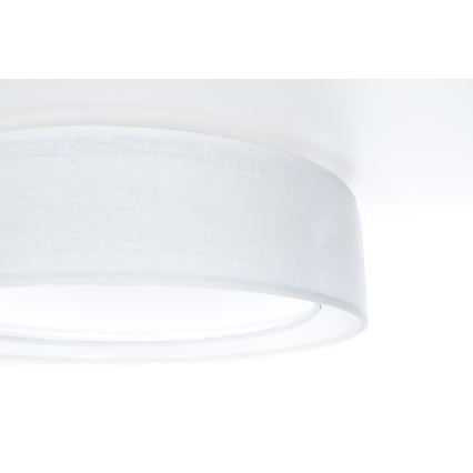 Stropní svítidlo PURO 2xE27/40W/230V pr. 50 cm bílá