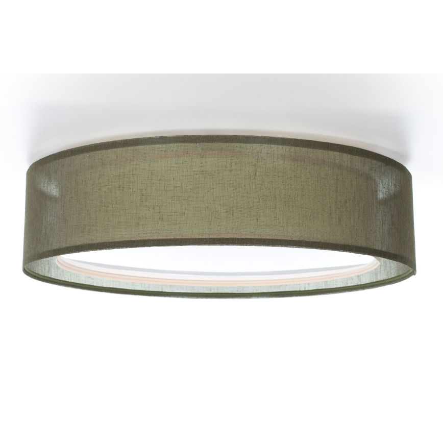 Stropní svítidlo PURO 2xE27/40W/230V pr. 50 cm zelená