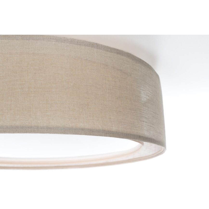 Stropní svítidlo PURO 2xE27/40W/230V pr. 60 cm béžová
