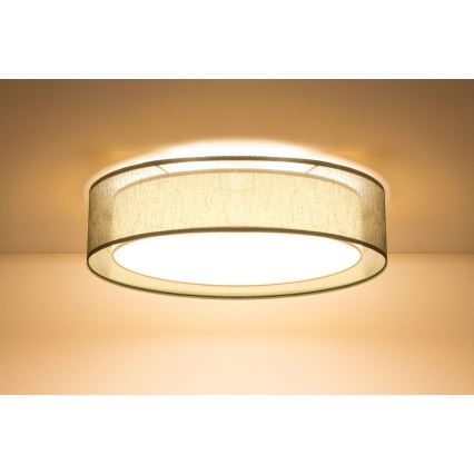 Stropní svítidlo PURO 2xE27/40W/230V pr. 60 cm zelená
