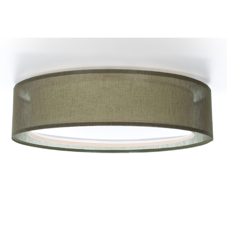 Stropní svítidlo PURO 2xE27/40W/230V pr. 60 cm zelená