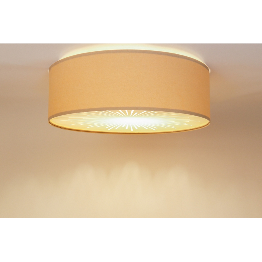 Stropní svítidlo RAYS 2xE27/60W/230V pr. 60 cm bílá