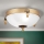 Stropní svítidlo ROCCA 2xE27/60W/230V pr. 31 cm bronz/bílá