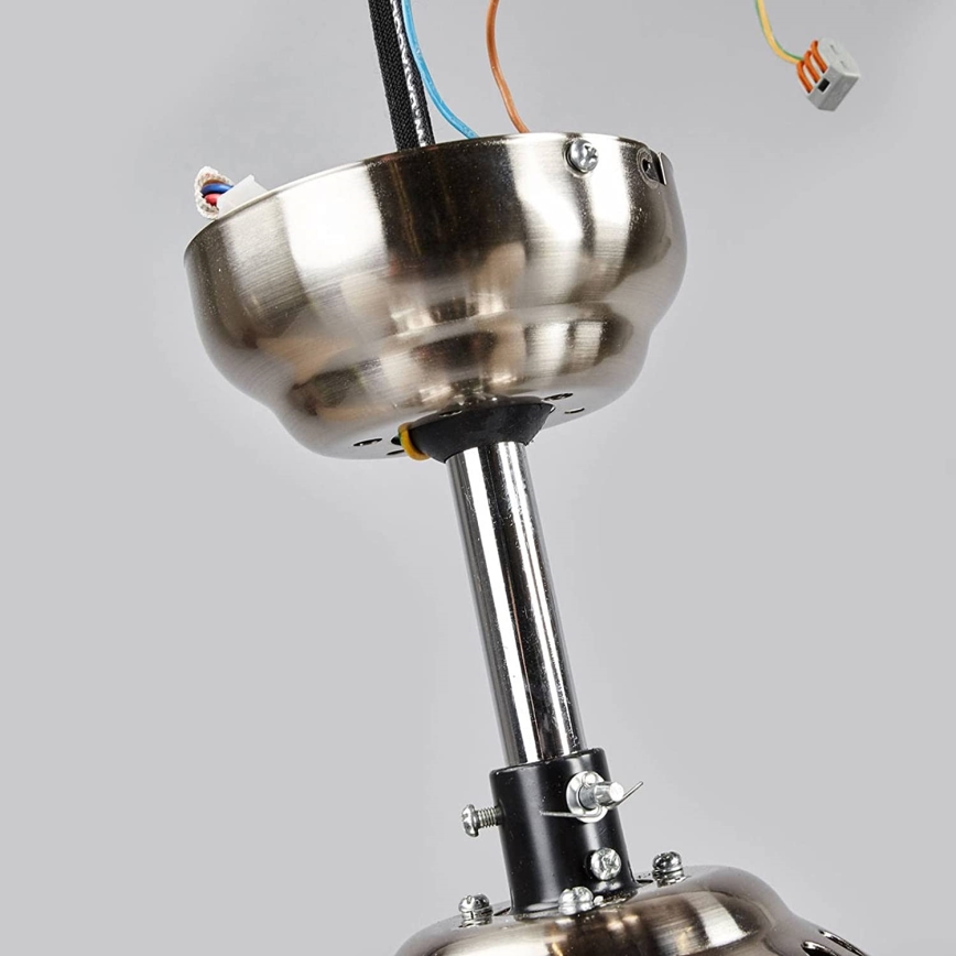 Stropní svítidlo s ventilátorem LEVIAN 1xE14/60W/230V buk