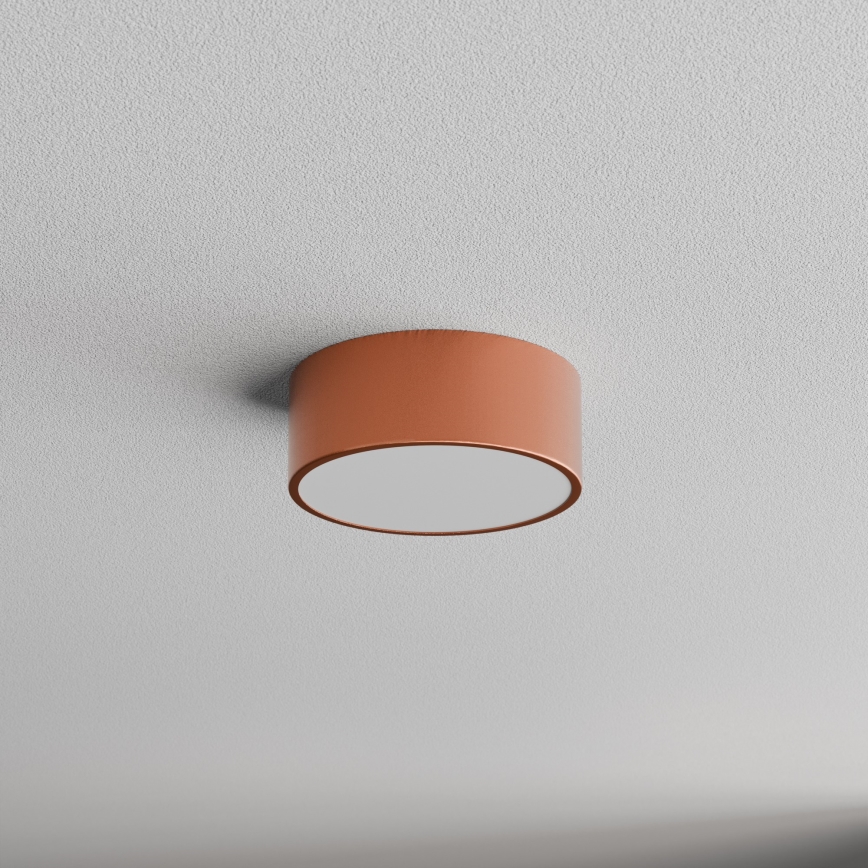Stropní svítidlo se senzorem CLEO 1xE27/40W/230V pr. 20 cm měděná