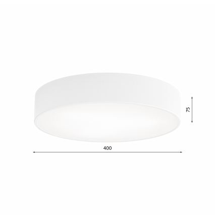 Stropní svítidlo se senzorem CLEO 3xE27/24W/230V pr. 40 cm bílá