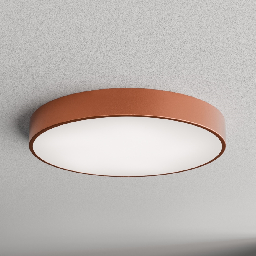 Stropní svítidlo se senzorem CLEO 5xE27/24W/230V pr. 60 cm měděná