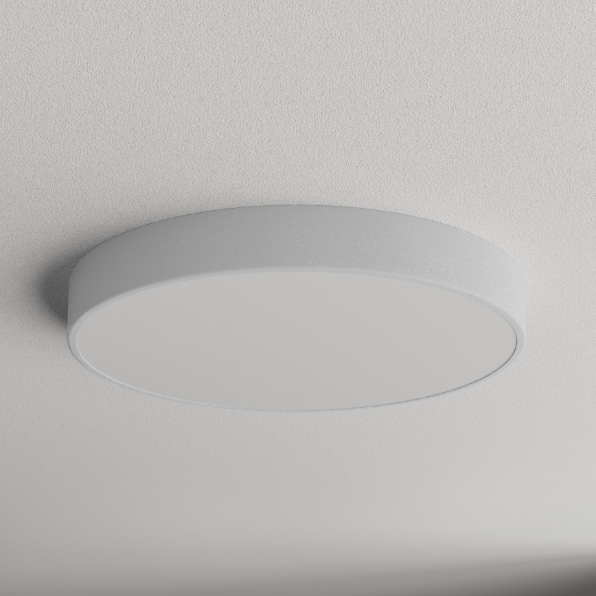 Stropní svítidlo se senzorem CLEO 5xE27/24W/230V pr. 60 cm šedá