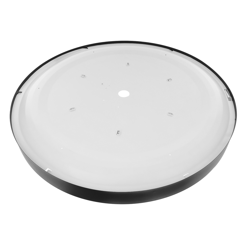 Stropní svítidlo se senzorem CLEO 6xE27/24W/230V pr. 80 cm černá