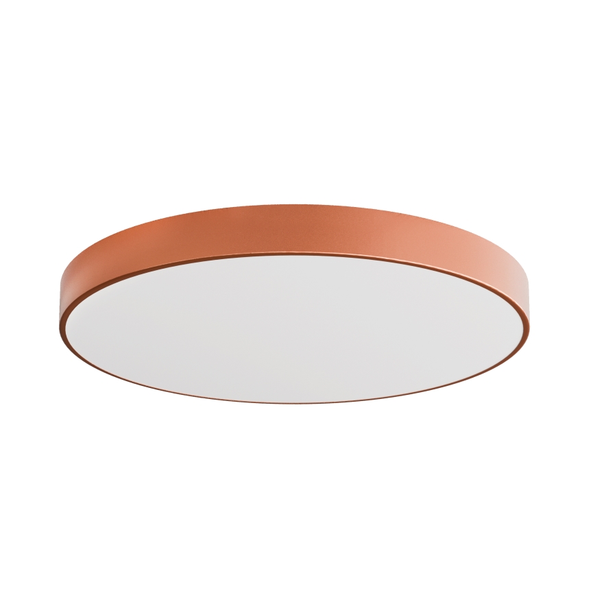 Stropní svítidlo se senzorem CLEO 6xE27/24W/230V pr. 80 cm měděná