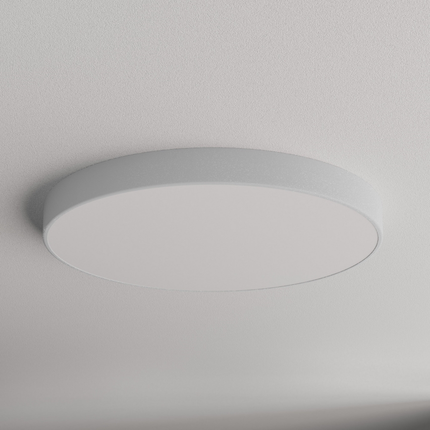 Stropní svítidlo se senzorem CLEO 6xE27/24W/230V pr. 80 cm šedá