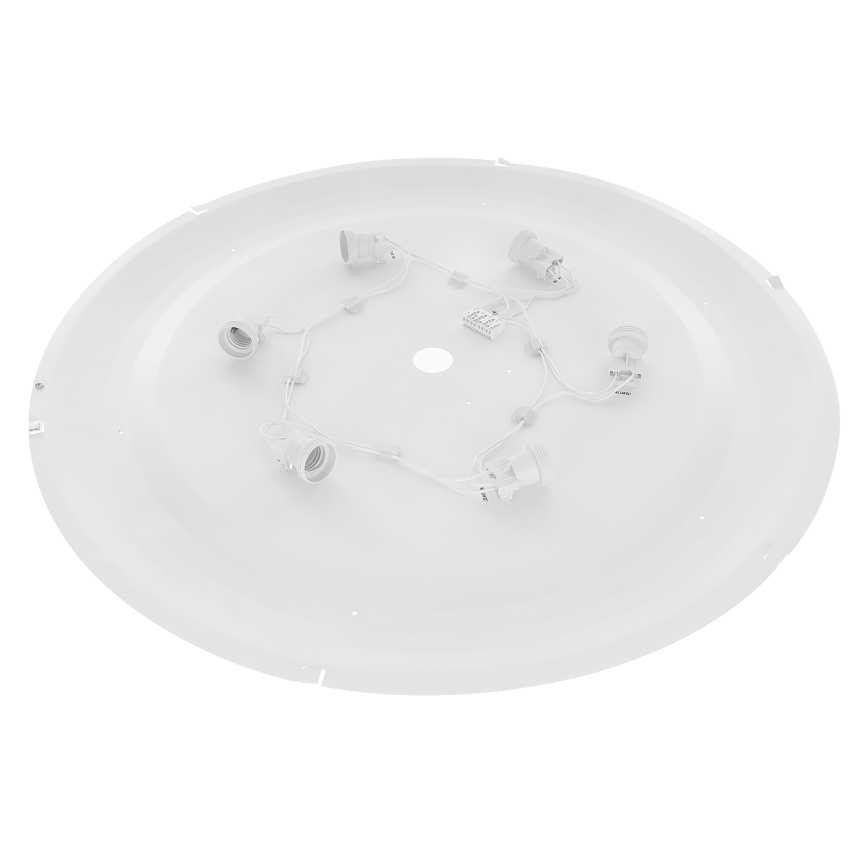 Stropní svítidlo se senzorem CLEO 6xE27/24W/230V pr. 80 cm zlatá