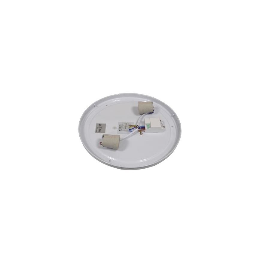 Stropní svítidlo se senzorem WILTON 2xE27/60W/230V pr. 33 cm černá