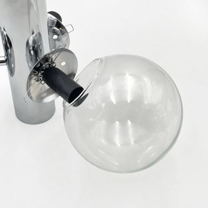 Stropní svítidlo SFERIO 3xE14/5W/230V lesklý chrom/čirá