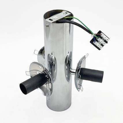 Stropní svítidlo SFERIO 3xE14/5W/230V lesklý chrom/čirá