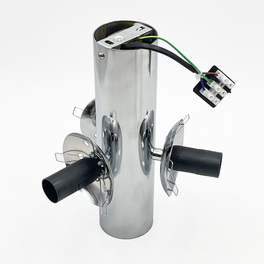Stropní svítidlo SFERIO 3xE14/5W/230V lesklý chrom/čirá