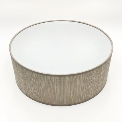 Stropní svítidlo SIRJA 1xE27/15W/230V pr. 35 cm béžová