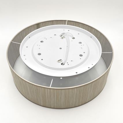 Stropní svítidlo SIRJA 2xE27/15W/230V pr. 45 cm béžová