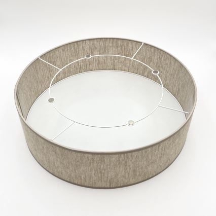 Stropní svítidlo SIRJA 2xE27/15W/230V pr. 45 cm béžová