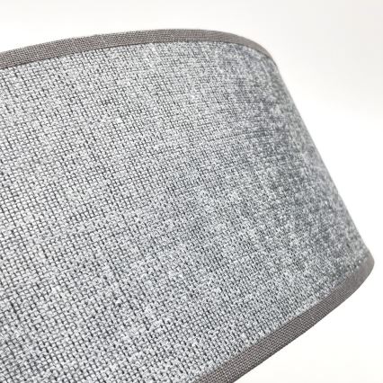 Stropní svítidlo SIRJA 2xE27/15W/230V pr. 45 cm šedá
