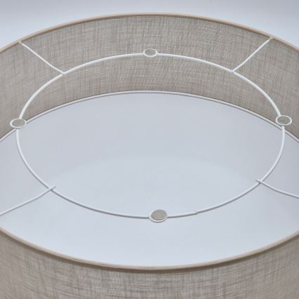 Stropní svítidlo SIRJA 2xE27/60W/230V pr. 45 cm béžová