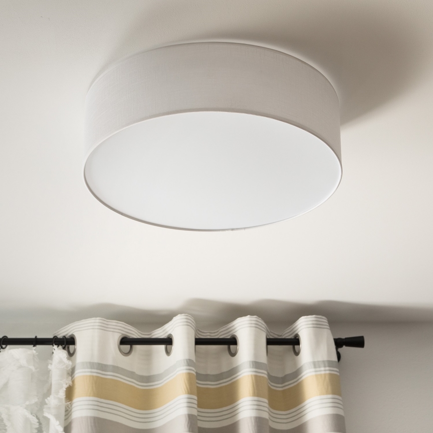 Stropní svítidlo SIRJA 2xE27/60W/230V pr. 45 cm bílá