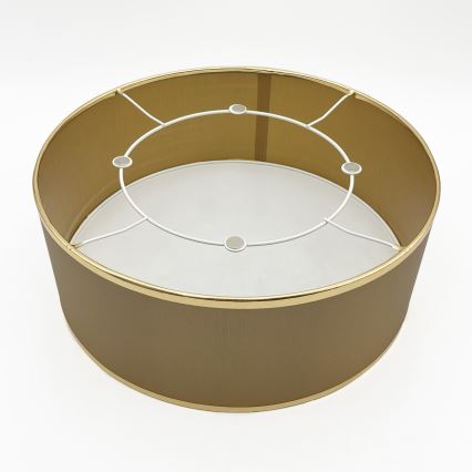 Stropní svítidlo SIRJA DOUBLE 2xE14/15W/230V pr. 35 cm hnědá/zlatá