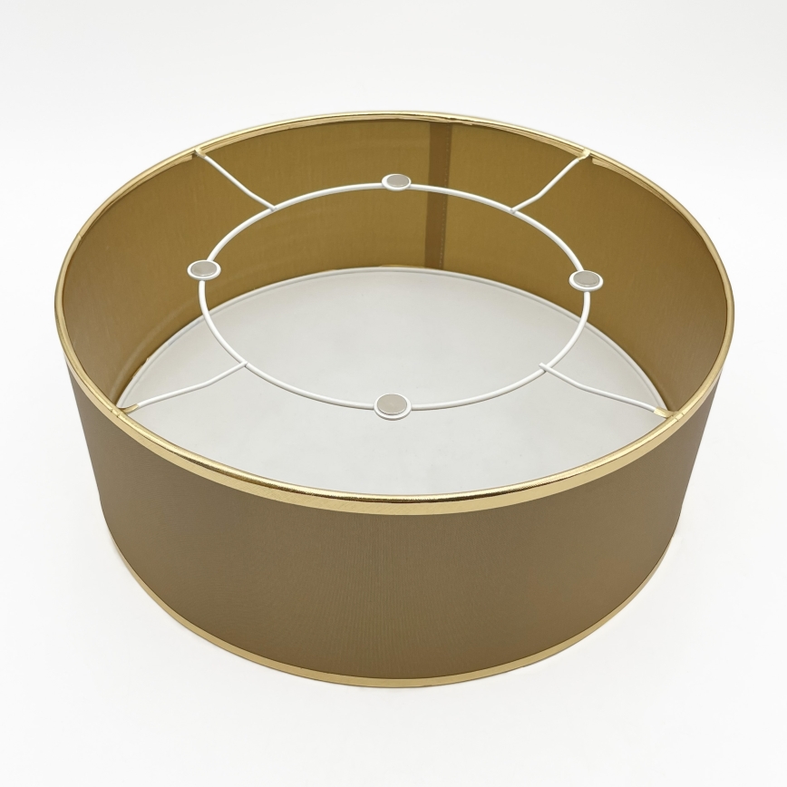 Stropní svítidlo SIRJA DOUBLE 2xE14/15W/230V pr. 35 cm hnědá/zlatá