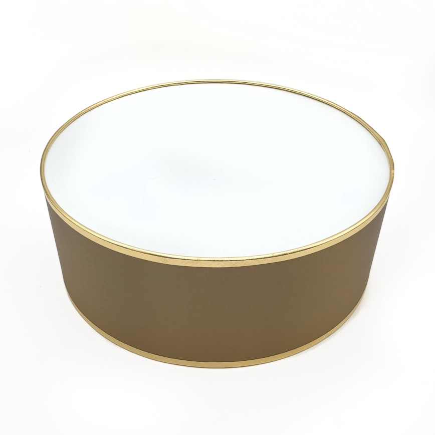 Stropní svítidlo SIRJA DOUBLE 2xE14/15W/230V pr. 35 cm hnědá/zlatá