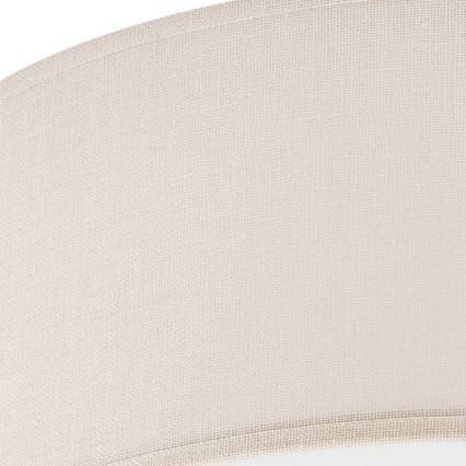Stropní svítidlo SIRJA DOUBLE 2xE27/15W/230V pr. 35 cm krémová