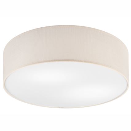 Stropní svítidlo SIRJA DOUBLE 4xE27/15W/230V pr. 45 cm krémová