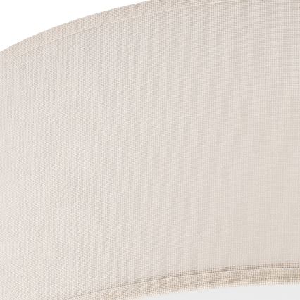 Stropní svítidlo SIRJA DOUBLE 4xE27/15W/230V pr. 45 cm krémová