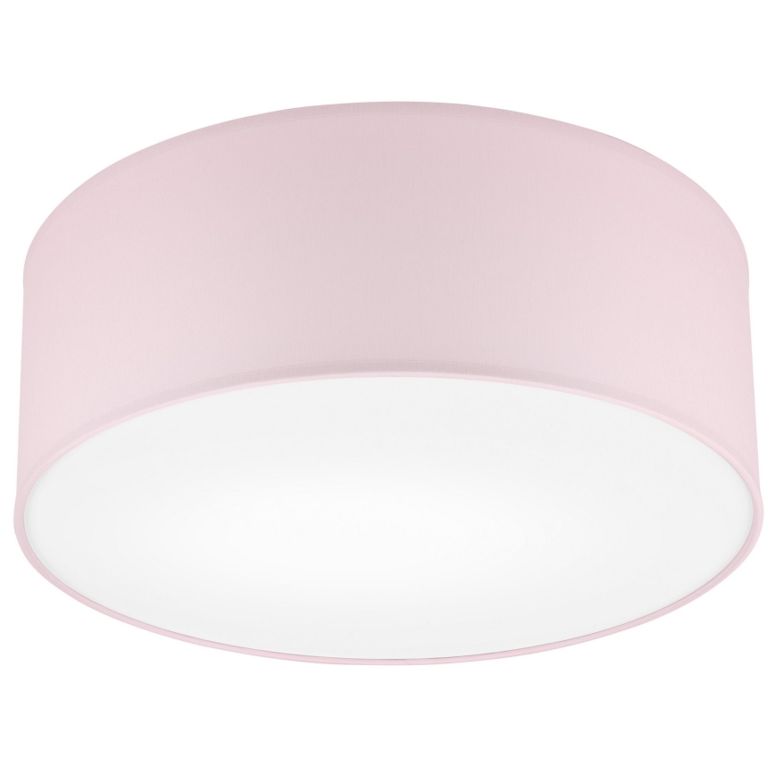 Stropní svítidlo SIRJA PASTEL 1xE27/60W/230V pr. 35 cm růžová