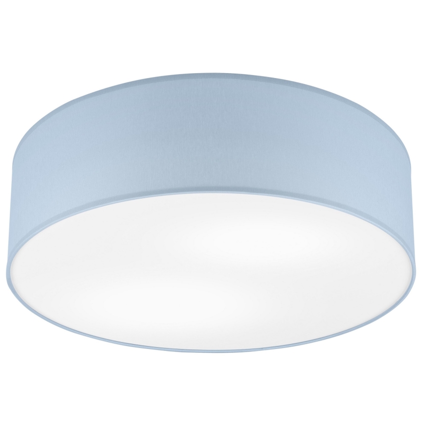 Stropní svítidlo SIRJA PASTEL 2xE27/15W/230V pr. 45 cm modrá