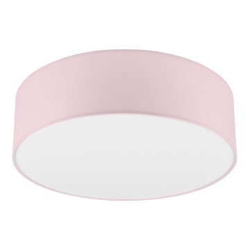Stropní svítidlo SIRJA PASTEL 2xE27/15W/230V pr. 45 cm růžová