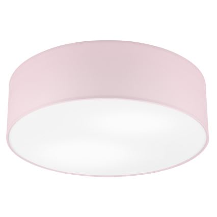 Stropní svítidlo SIRJA PASTEL 2xE27/15W/230V pr. 45 cm růžová
