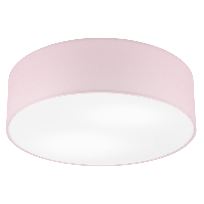 Stropní svítidlo SIRJA PASTEL 2xE27/15W/230V pr. 45 cm růžová