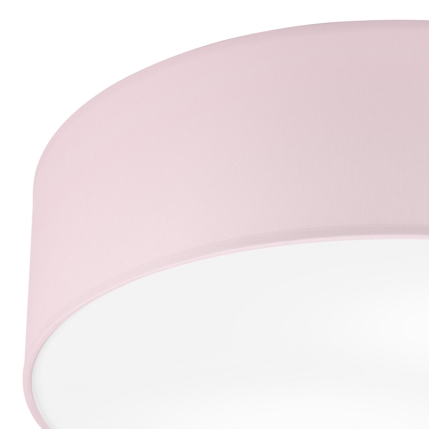 Stropní svítidlo SIRJA PASTEL 2xE27/15W/230V pr. 45 cm růžová