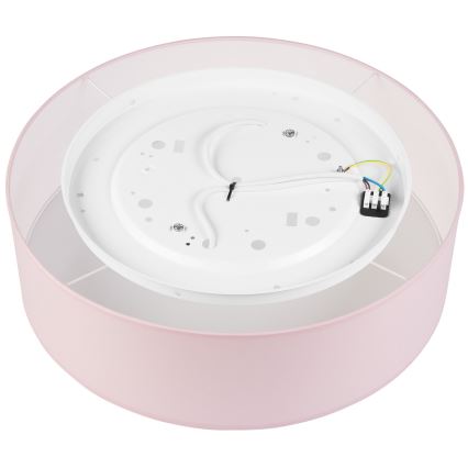 Stropní svítidlo SIRJA PASTEL 2xE27/15W/230V pr. 45 cm růžová