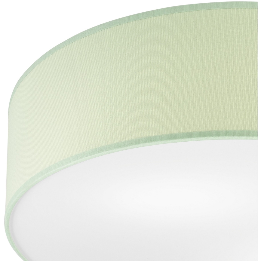 Stropní svítidlo SIRJA PASTEL 2xE27/15W/230V pr. 45 cm zelená