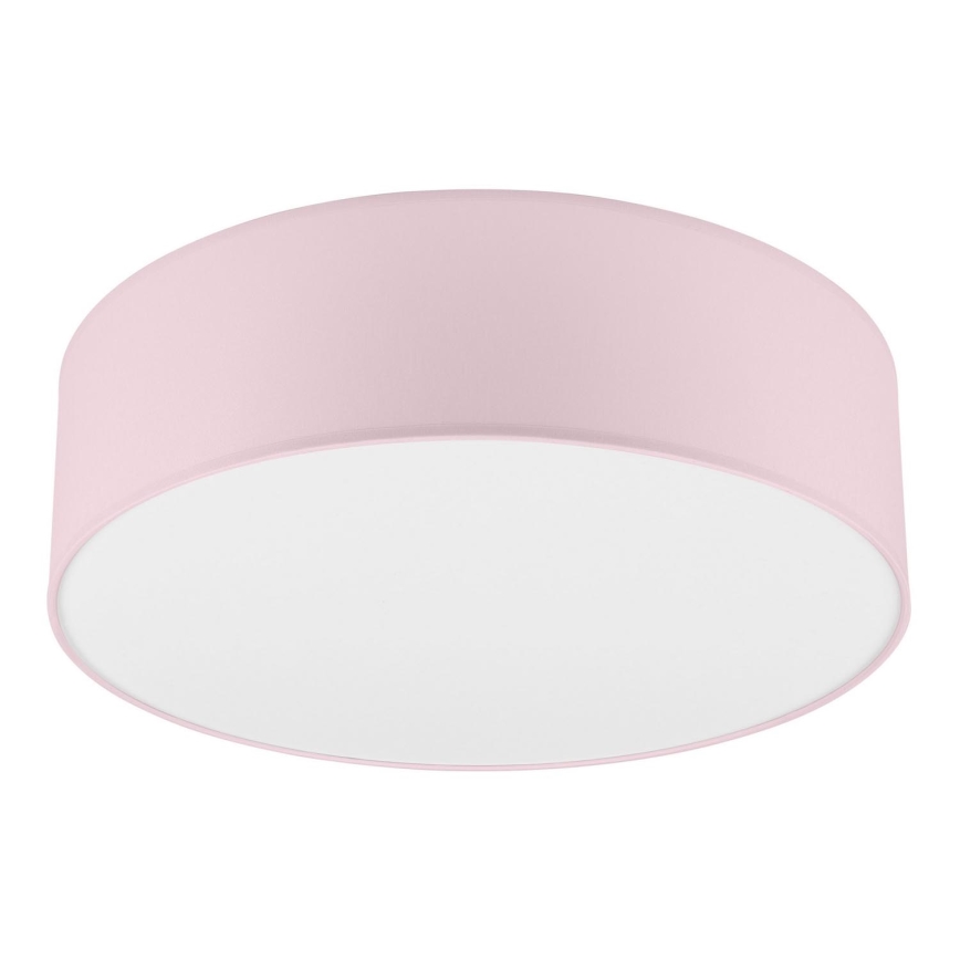 Stropní svítidlo SIRJA PASTEL 2xE27/60W/230V pr. 45 cm růžová