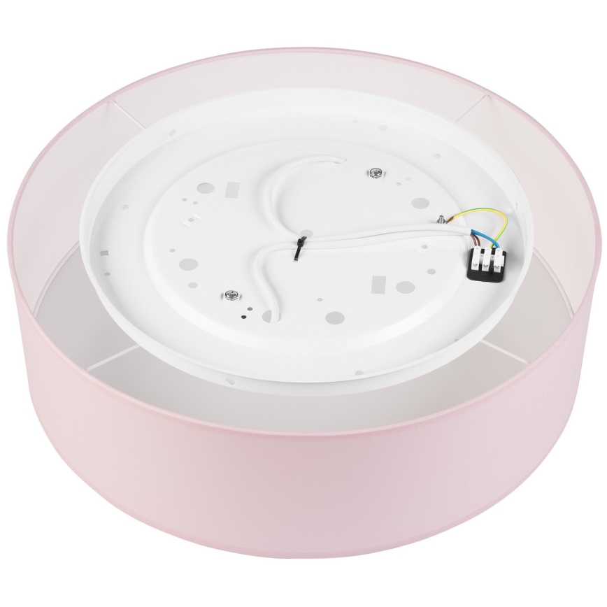 Stropní svítidlo SIRJA PASTEL 2xE27/60W/230V pr. 45 cm růžová