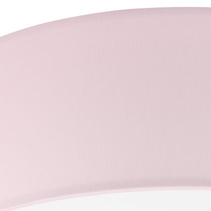 Stropní svítidlo SIRJA PASTEL DOUBLE 4xE27/15W/230V pr. 45 cm růžová