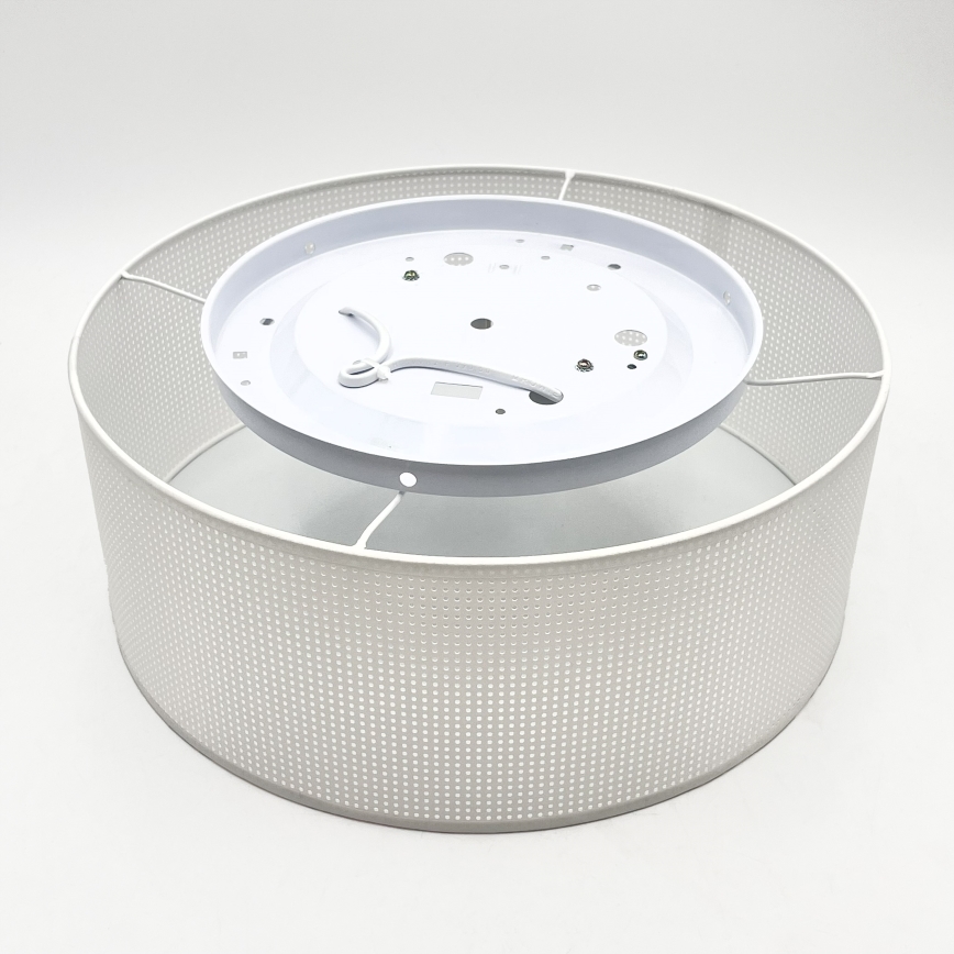 Stropní svítidlo SIRJA PLISADO 2xE27/15W/230V pr. 35 cm bílá